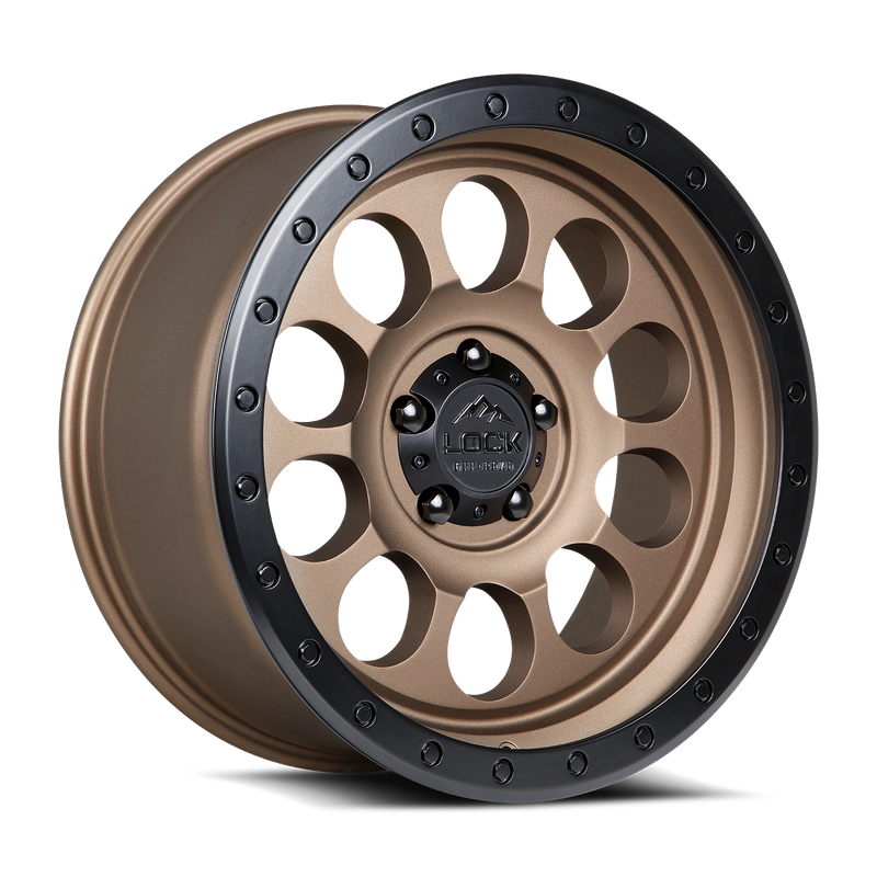 Lock Off-Road Wheels 50CAL Matte Desert Bronze