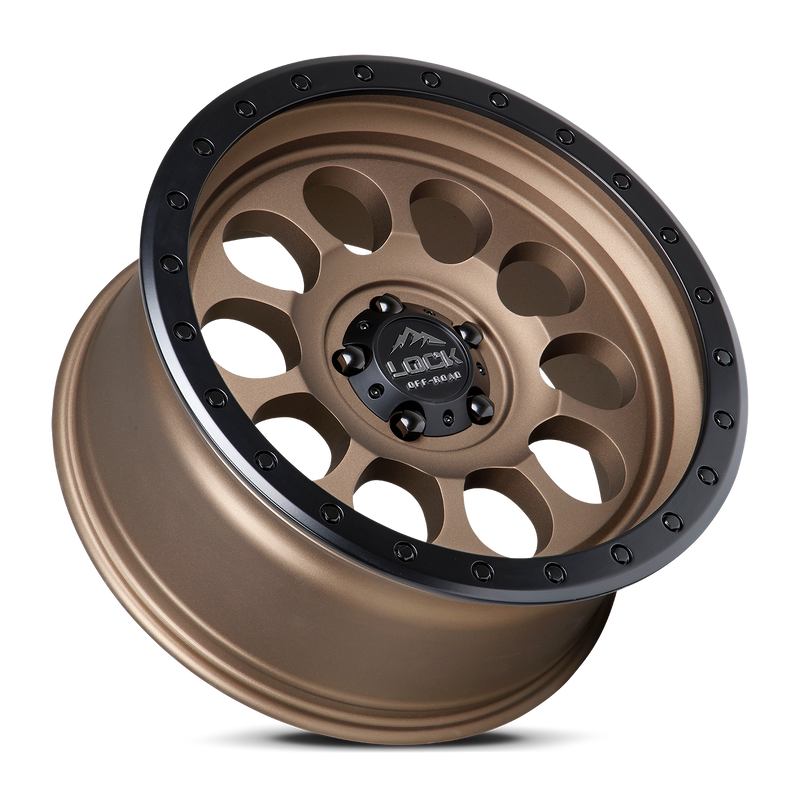 Lock Off-Road Wheels 50CAL Matte Desert Bronze