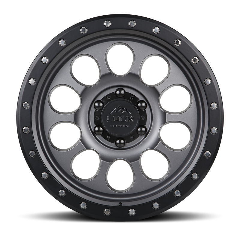 Lock Off-Road Wheels 50CAL Matte Grey