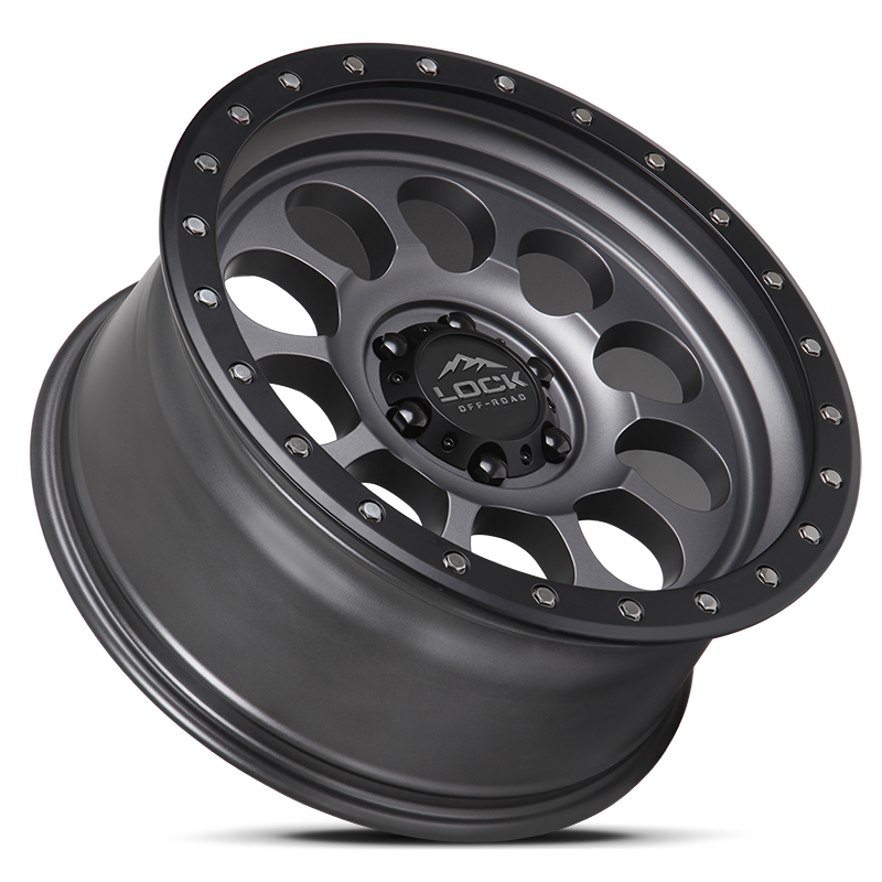 Lock Off-Road Wheels 50CAL Matte Grey