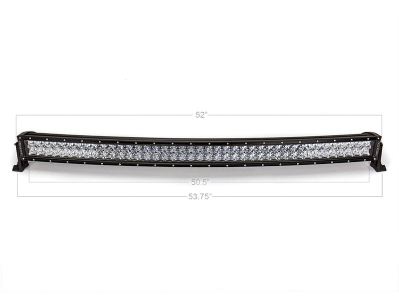 Cali Raised 52" Curved Light Bar Roof Brackets Kit For 4Runner (2003-2024)