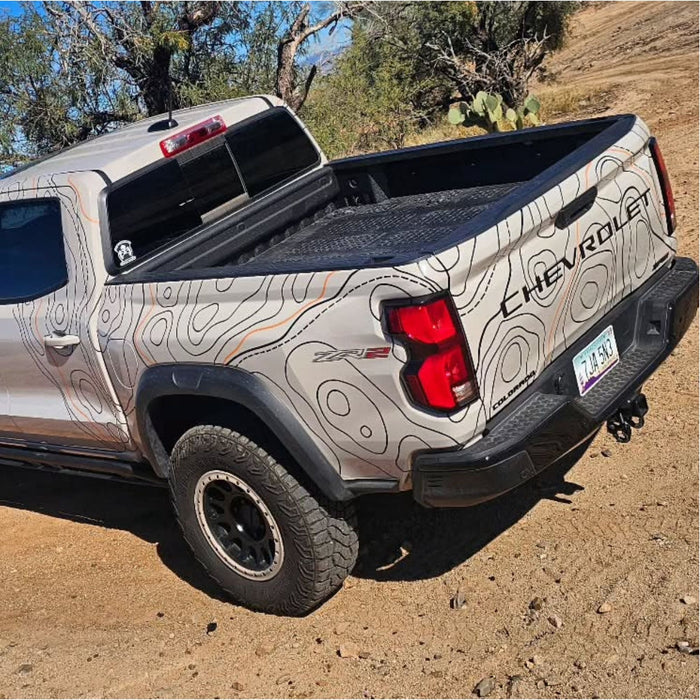 Wraplander DIY Topography Vinyl Wrap Full Car Kit