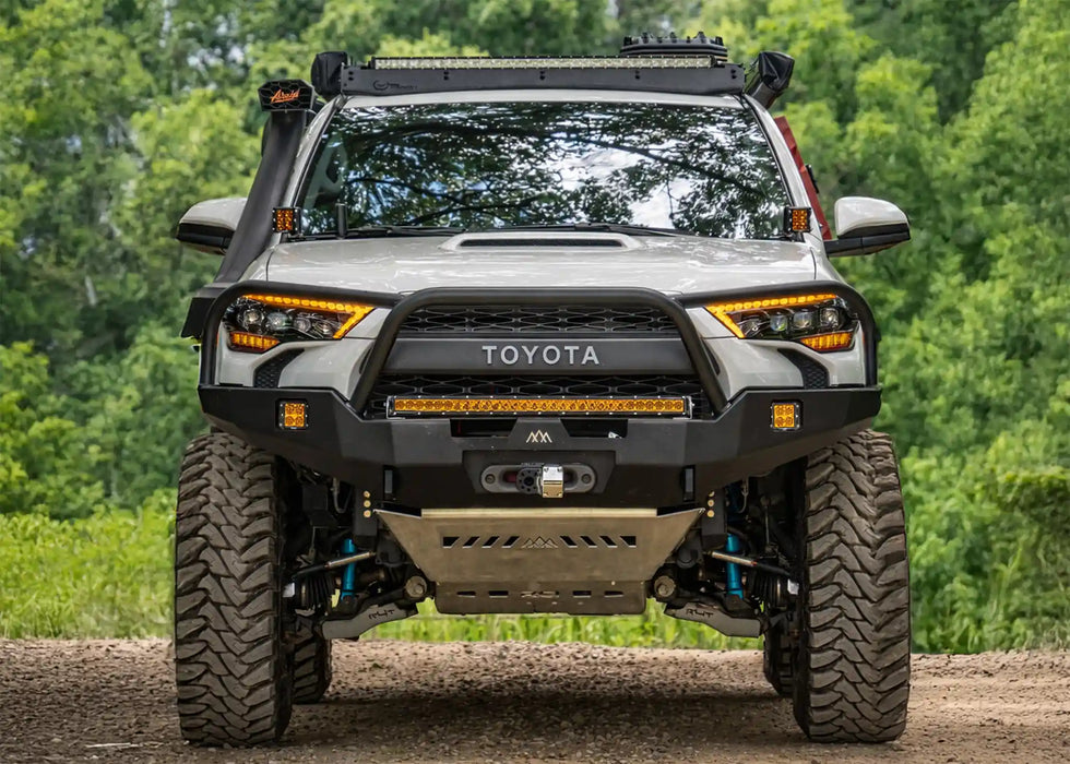 Backwoods Hi-Lite Overland Front Bumper - Bull Bar For 4Runner (2014-2024)
