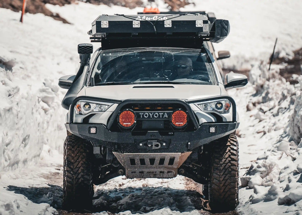 Backwoods Hi-Lite Overland Front Bumper - Bull Bar For 4Runner (2014-2024)