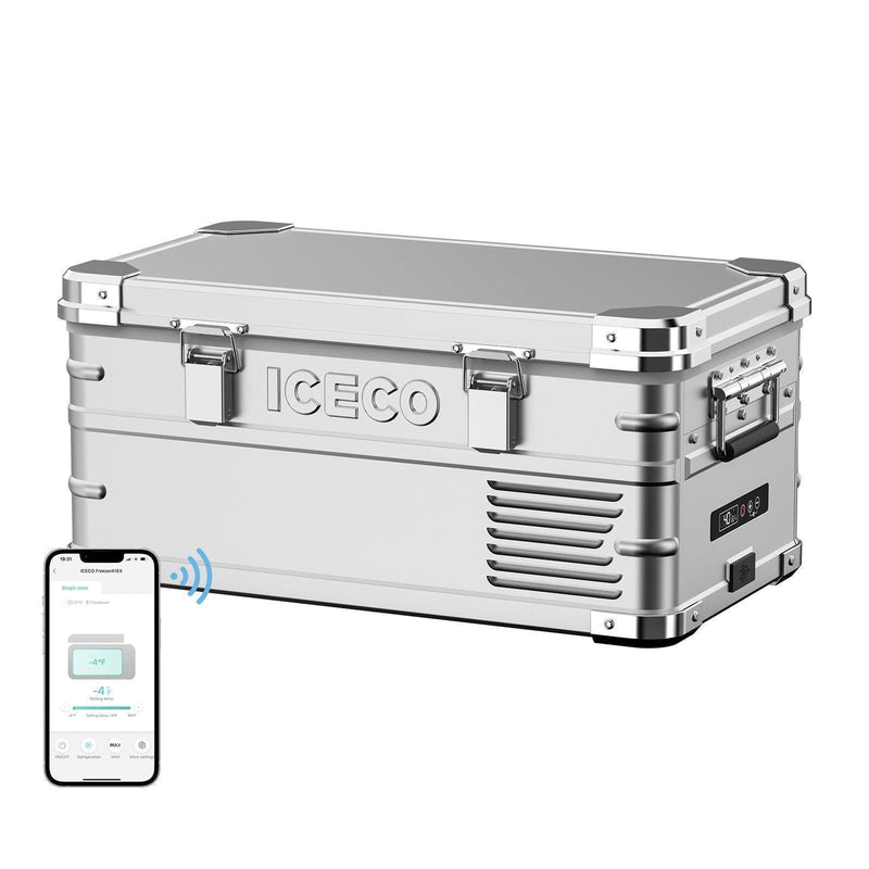 ICECO APL20 Light Duty Aluminum Silver Freezer Single Zone 20 LT
