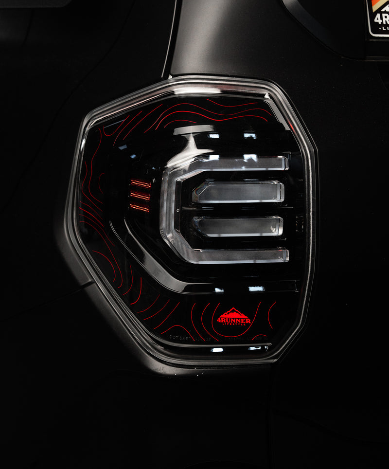 AlphaRex NOVA-Series Prismatic LED Tail Lights For 4Runner (2025-Current)