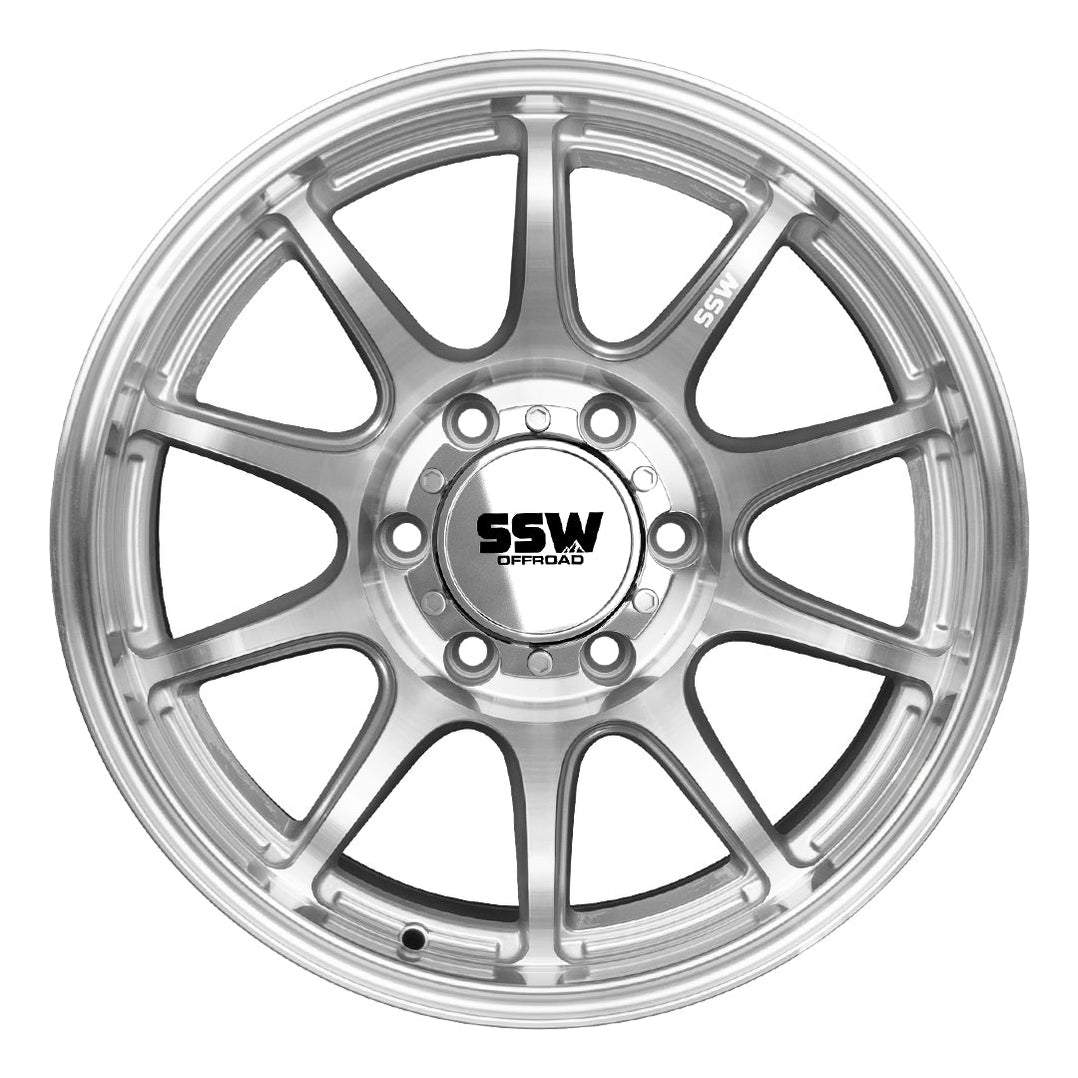 SSW OffRoad Wheels APEX / MACHINED SILVER — 4Runner Lifestyle