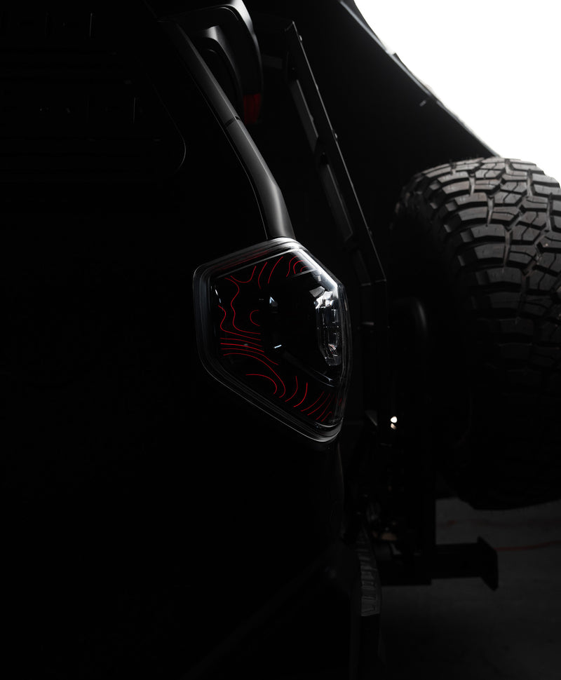 AlphaRex NOVA-Series Prismatic LED Tail Lights For 4Runner (2025-Current)