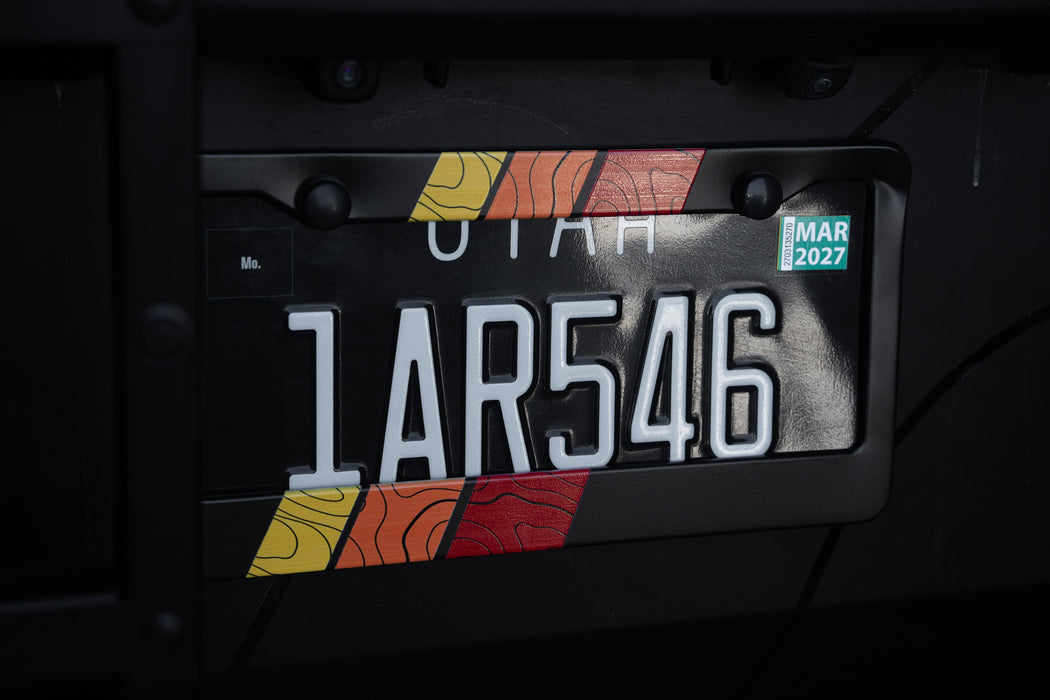 4Runner Lifestyle Heritage License Plate Frame For 4Runner