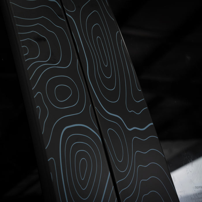 Vinyl Garage Topo B Pillar Decals For 4Runner (2025-Current)