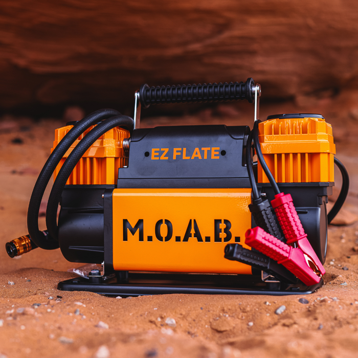 EZ FLATE M.O.A.B. 10.6 CFM Portable Dual Air Compressor