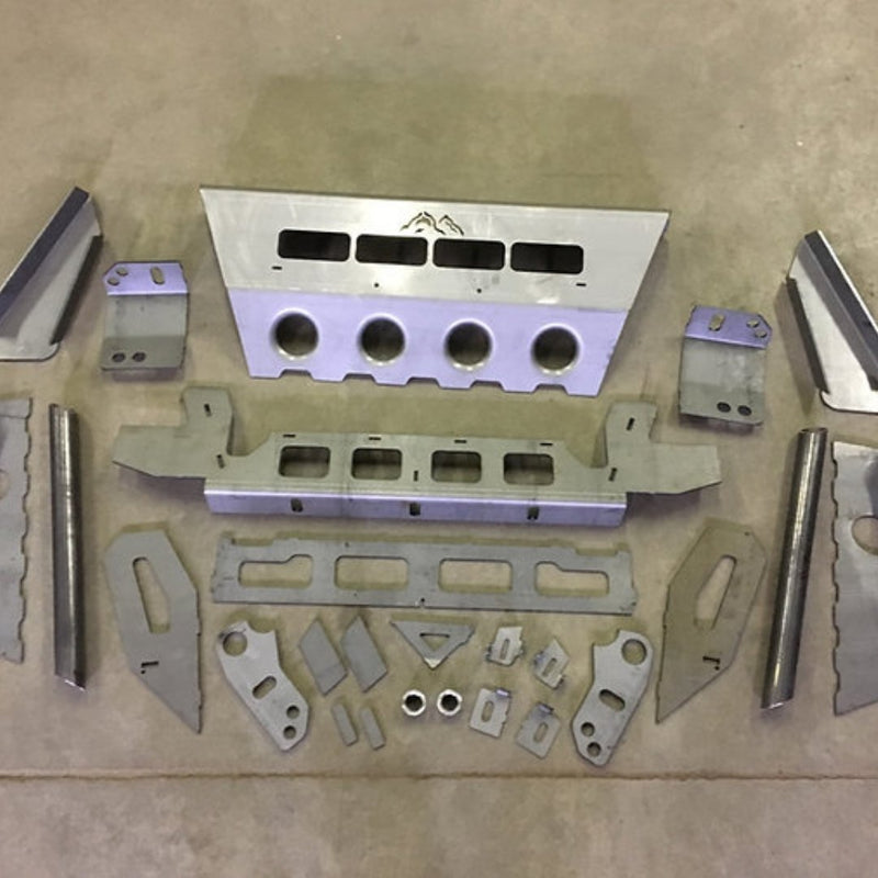 SRQ Fab Alpha Front Bumper - DIY Kit For 4Runner (1996-2002)