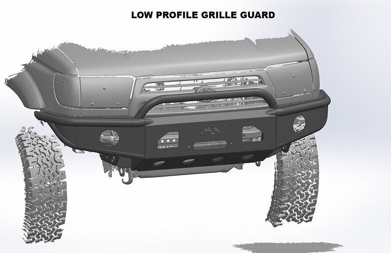 SRQ Fab Alpha Front Bumper For 4Runner (1996-2002)