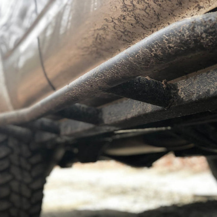SRQ Fab Rock Sliders - Raw Steel For 4Runner (1996-2002)