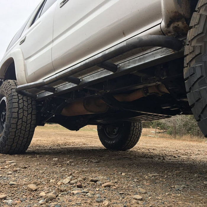 SRQ Fab Rock Sliders - Raw Steel For 4Runner (1996-2002)