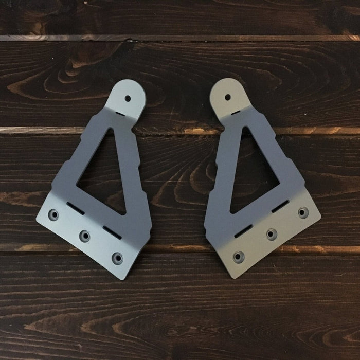 SRQ Fab 42" Curved Light Bar Brackets - Triangle For 4Runner (1996-2002)