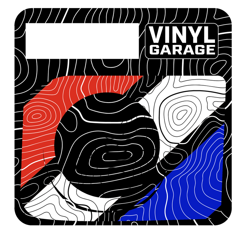 Vinyl Garage Start/Stop Button Overlay For 4Runner (2025-Current)