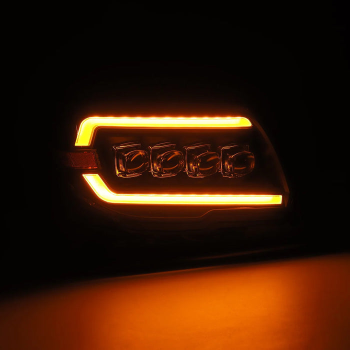 AlphaRex NOVA-Series LED Projector Headlights Black for 4Runner (2003-2009)