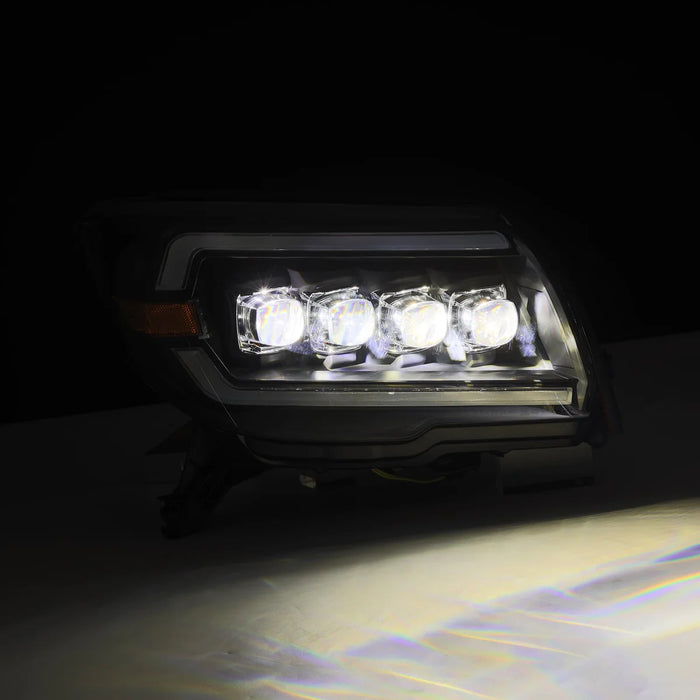 AlphaRex NOVA-Series LED Projector Headlights Black for 4Runner (2003-2009)