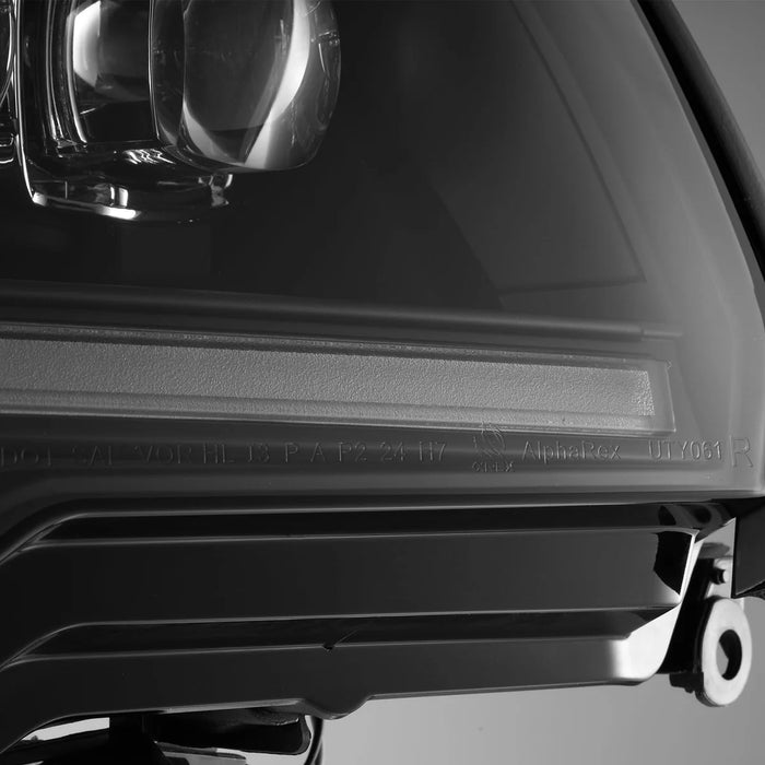 AlphaRex NOVA-Series LED Projector Headlights Black for 4Runner (2003-2009)