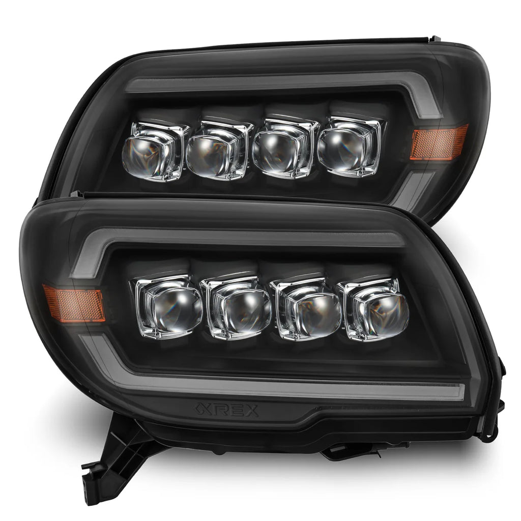 AlphaRex NOVA-Series LED Projector Headlights Black For 4Runner