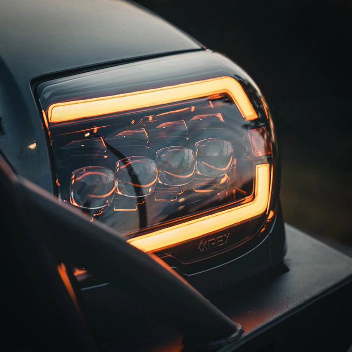 AlphaRex NOVA-Series LED Projector Headlights Black For 4Runner (2003-2009)
