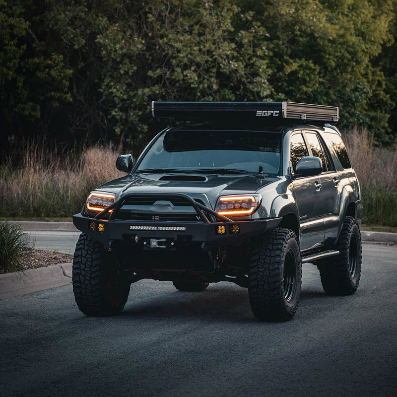 AlphaRex NOVA-Series LED Projector Headlights Black For 4Runner (2003-2009)