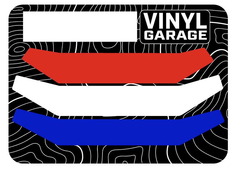 Vinyl Garage Grille Accent Strips For 4Runner (2025-Current)