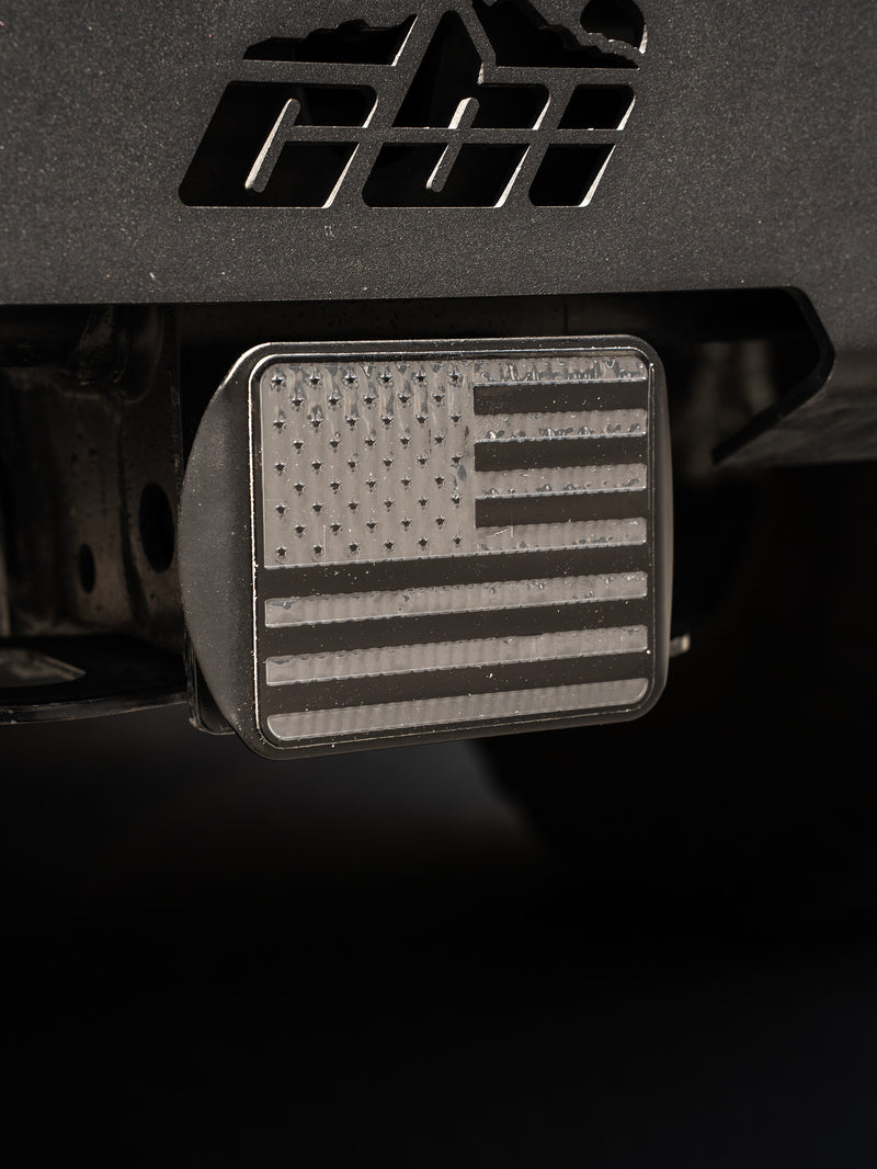 American Flag Hitch Cover