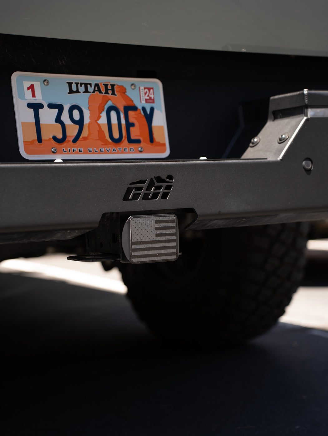 American Flag Hitch Cover — 4Runner Lifestyle