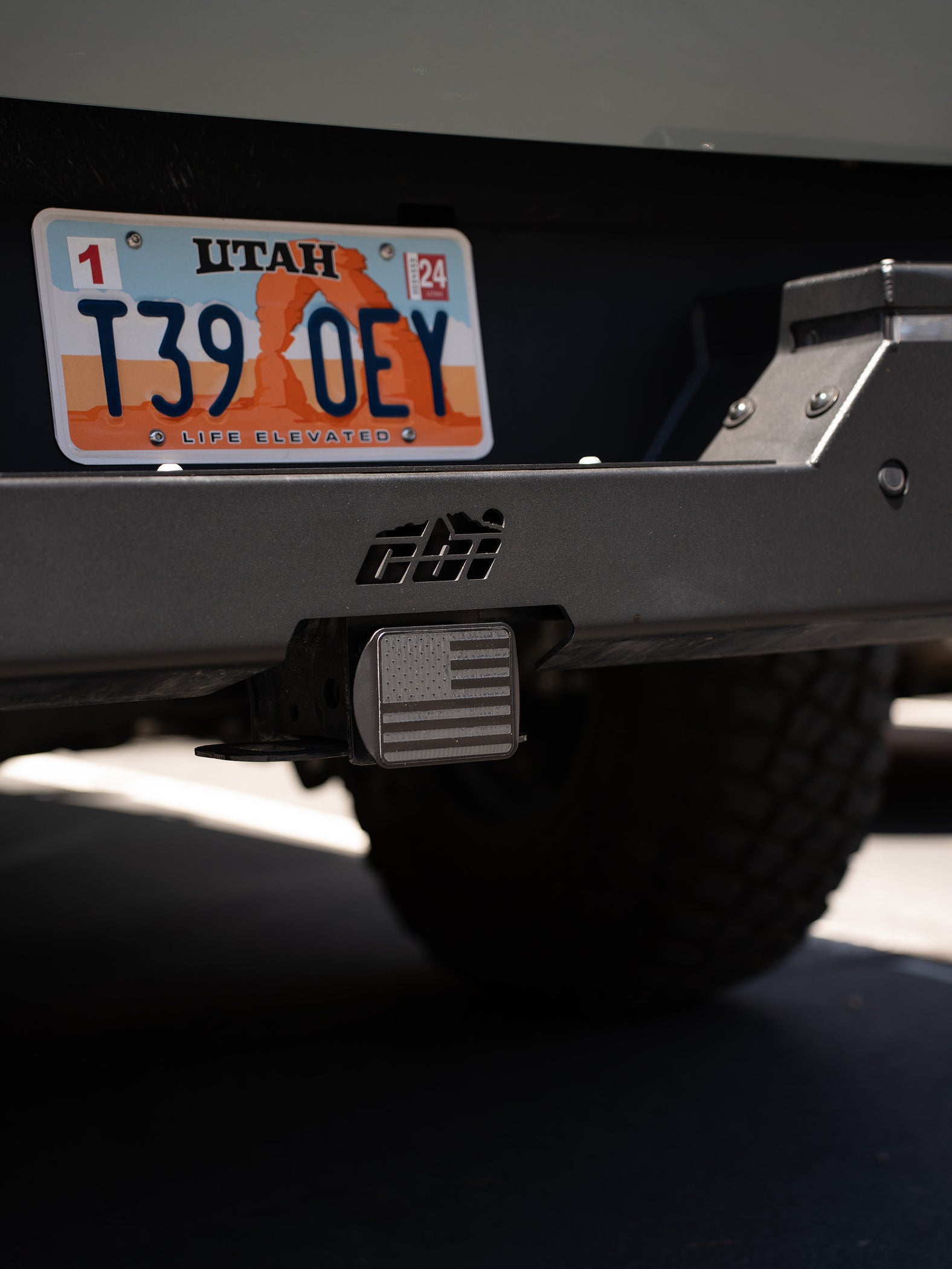 American Flag Hitch Cover — 4Runner Lifestyle