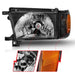 Anzo Crystal Headlights Black For 4Runner (1999-2002)