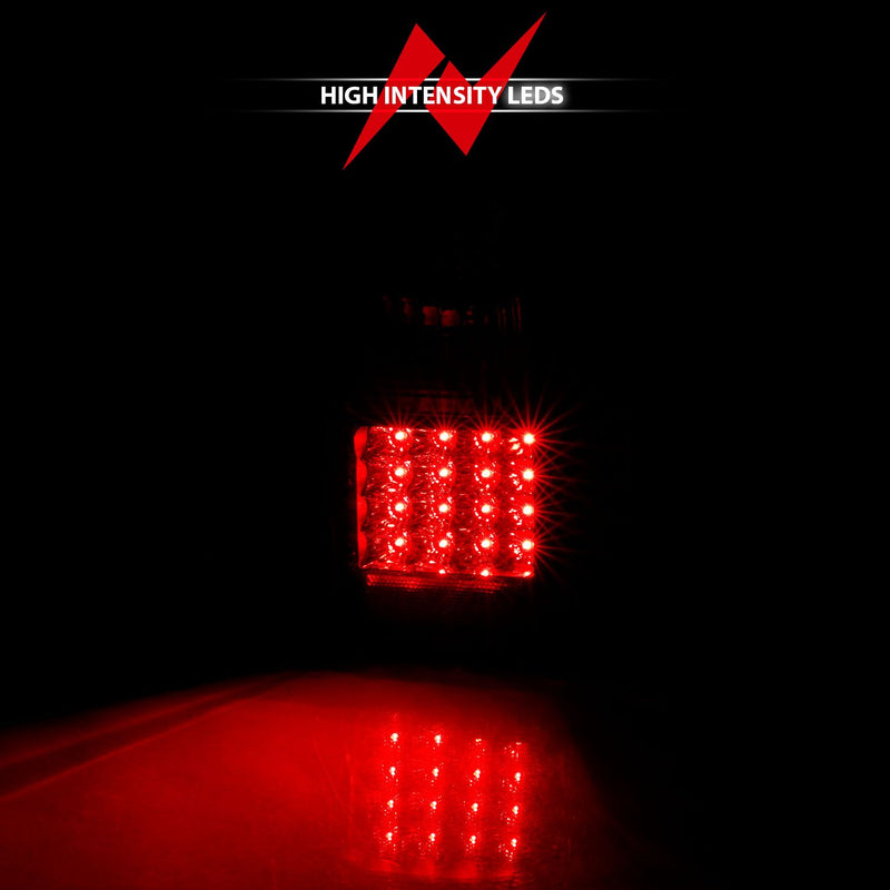 Anzo LED Tail Lights Black For 4Runner (2001-2002)