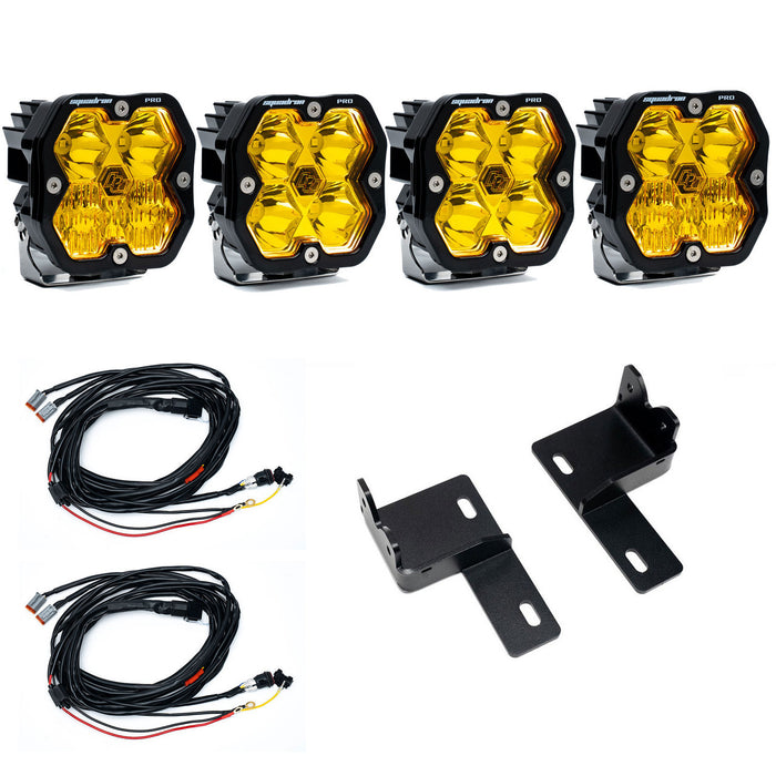 Baja Designs Squadron 2.0 Pro Behind The Grille Light Kit For 4Runner (2025-Current)