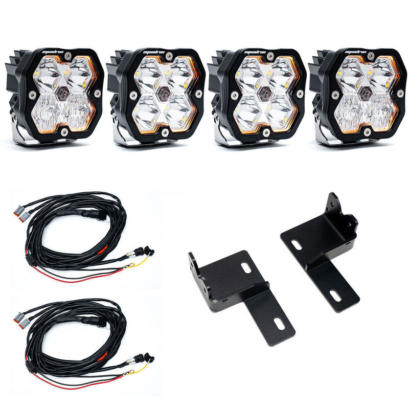 Baja Designs Squadron 2.0 Sport Behind The Grille Light Kit For 4Runner (2025-Current)