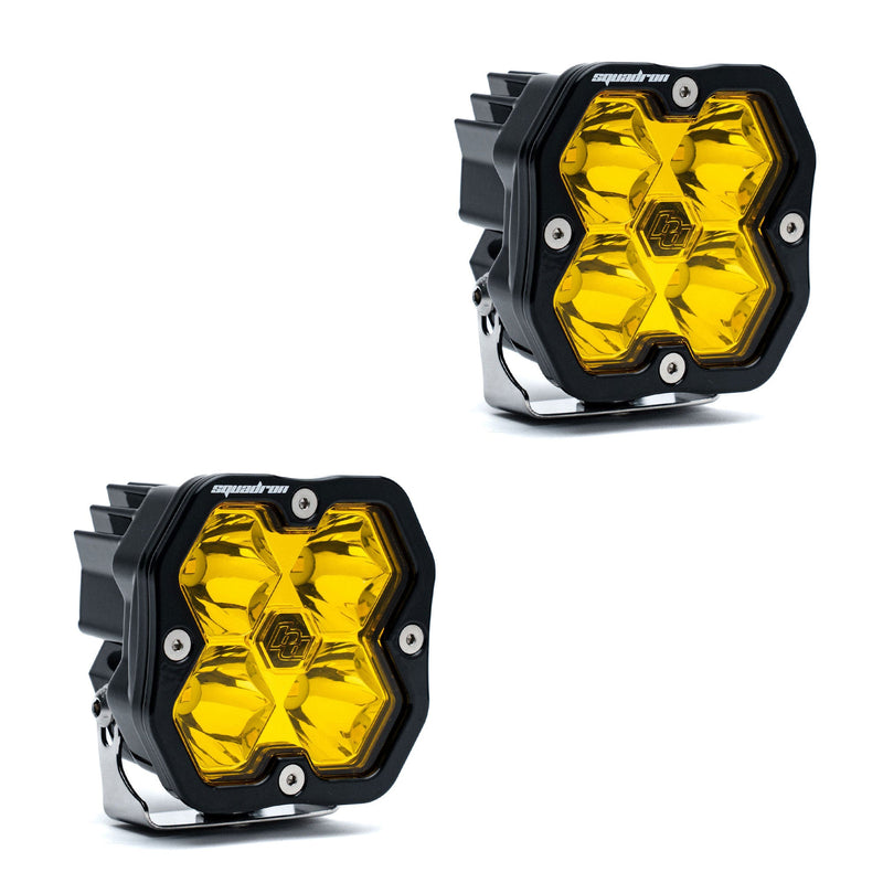 Baja Designs Squadron 2.0 Sport Black LED Auxiliary Light Pod Pair - Universal