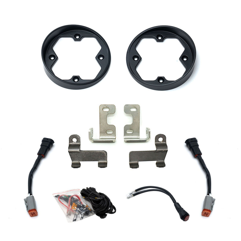 Baja Designs Squadron-R 2.0 Toyota Fog Pocket Light Mount Kit For 4Runner (2010-2024)