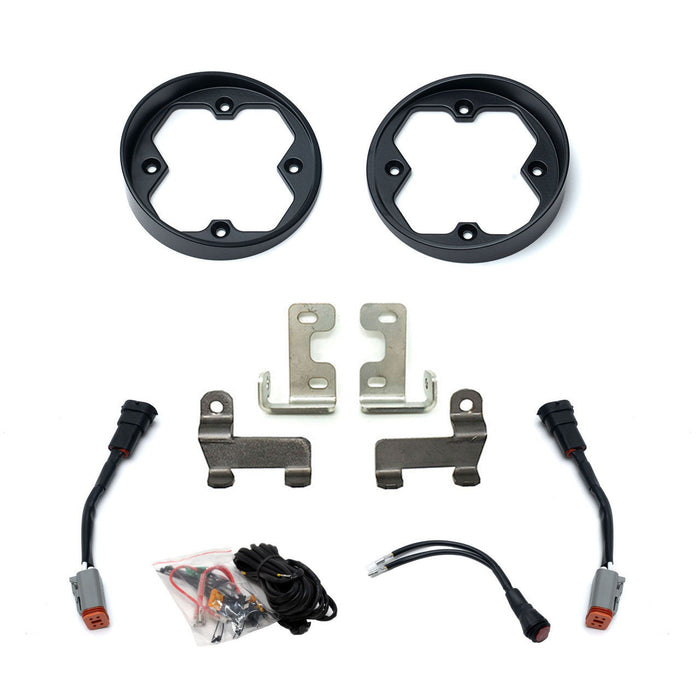 Baja Designs Squadron-R 2.0 Toyota Fog Pocket Light Mount Kit For 4Runner (2010-2024)