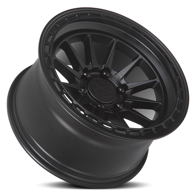 Lock Off-Road Wheels Baja Matte Black