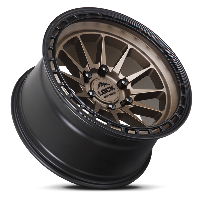 Lock Off-Road Wheels Baja Matte Desert Bronze