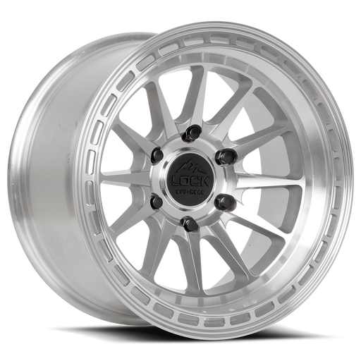 Lock Offroad Wheels Onyx Machine Face Polish