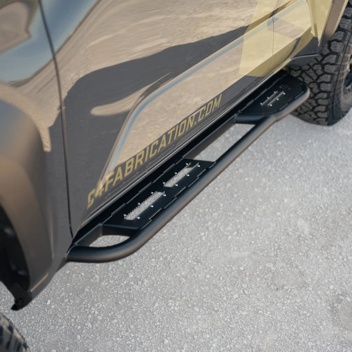 C4 Fabrication Rock Slider Steps For 4Runner (2025-Current)