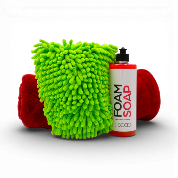 Plus Soap Car Wash & Dry Kit