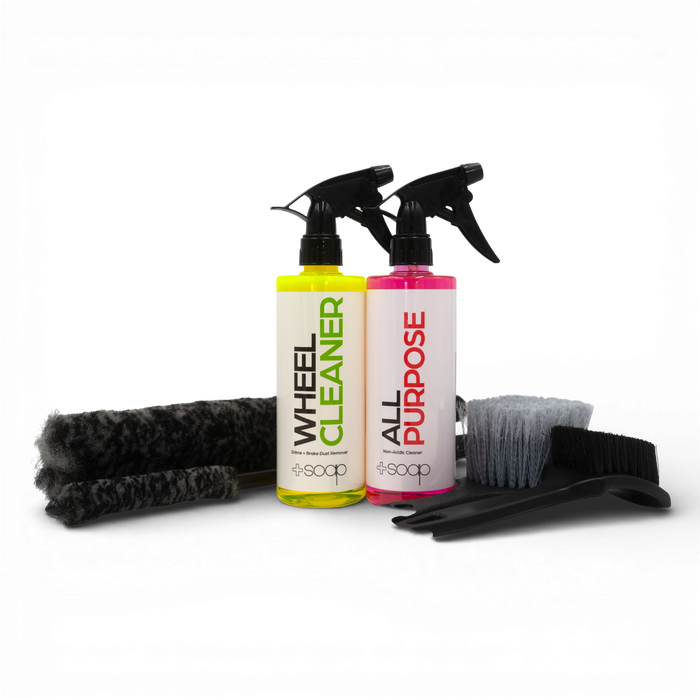 Plus Soap Wheel & Tire Clean Detail Kit