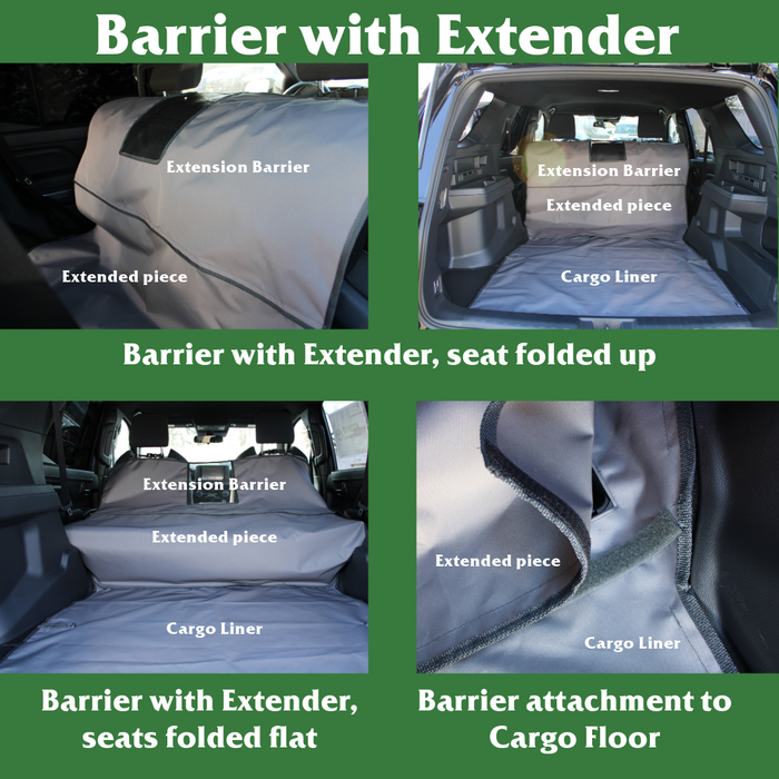 Canvasback Second Row Extension Barrier For 4Runner (2025-Current)