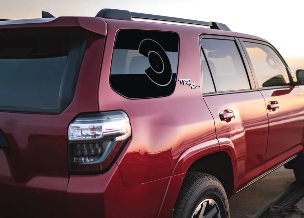 Rear Quarter Panel Window Decals For 4Runner (2010-2024)