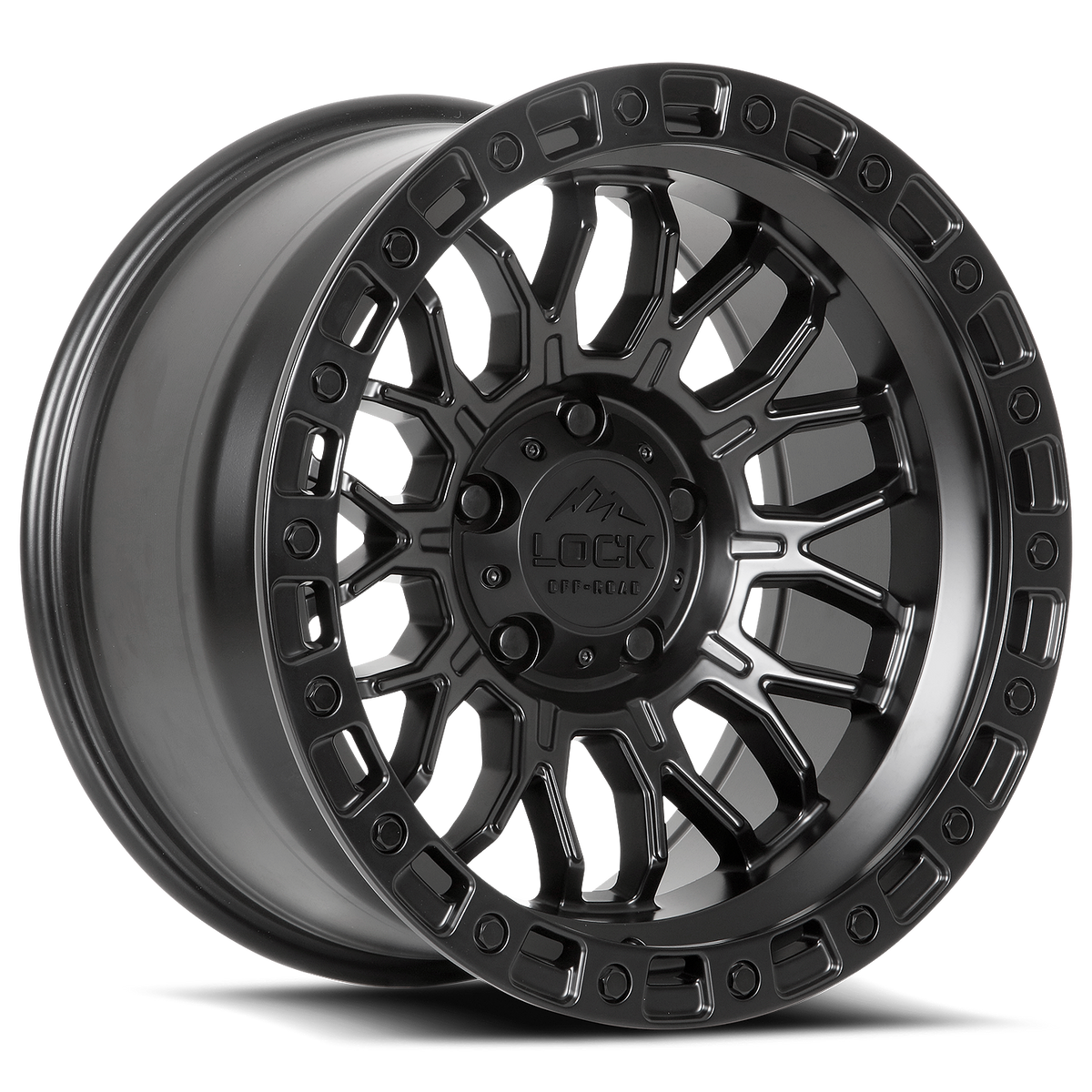 Lock Off-Road Wheels Combat Matte Black — 4Runner Lifestyle