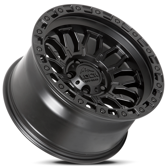 Lock Offroad Wheels Combat Matte Black