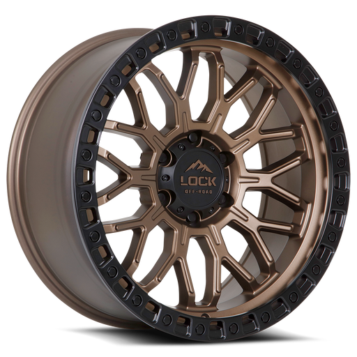 Lock Offroad Wheels Combat Matte Black