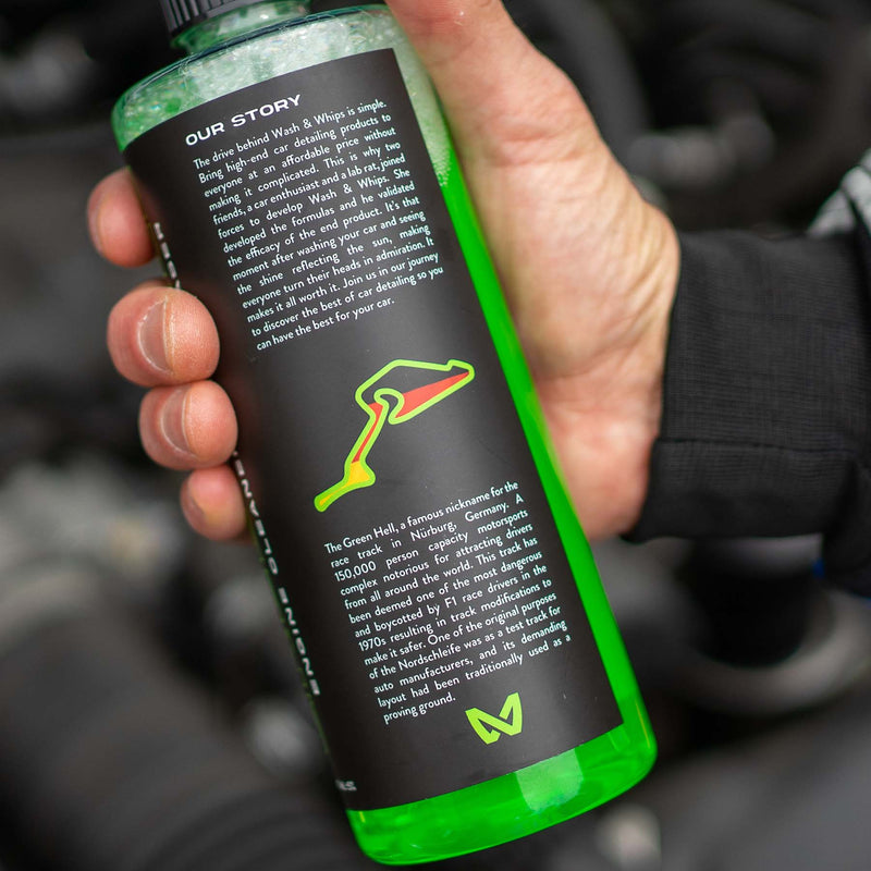 WASH&WHIPS Green Hell Engine Cleaner & Degreaser